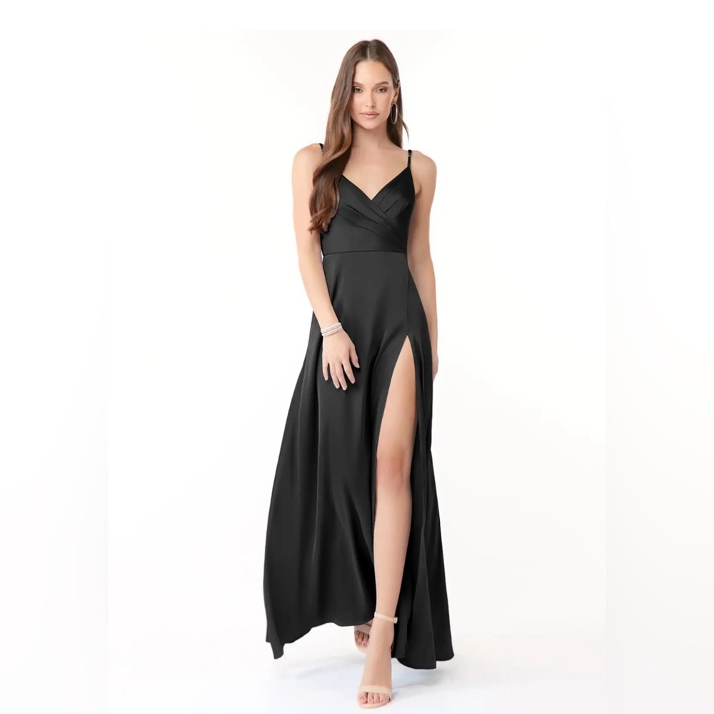 Azazie Dalilah Stretch Satin Bridesmaid Dress
